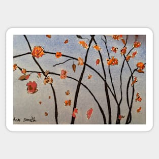 Autumn Leaves Sticker